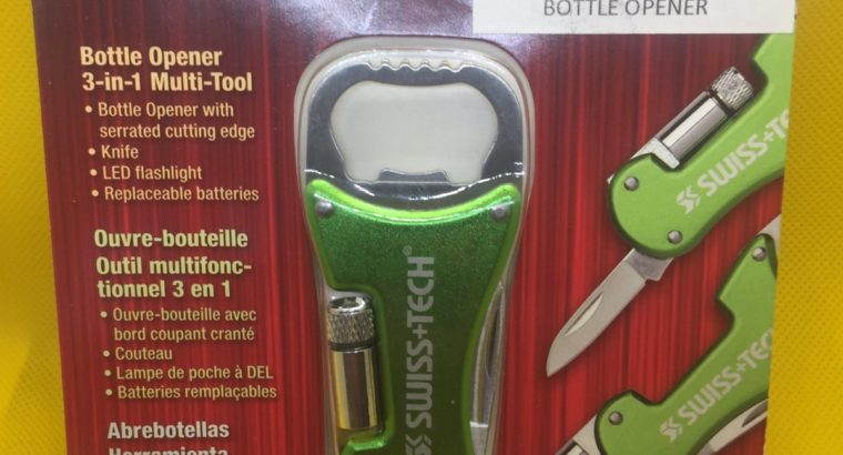Bottle Opener 3 in 1 Multi Tool