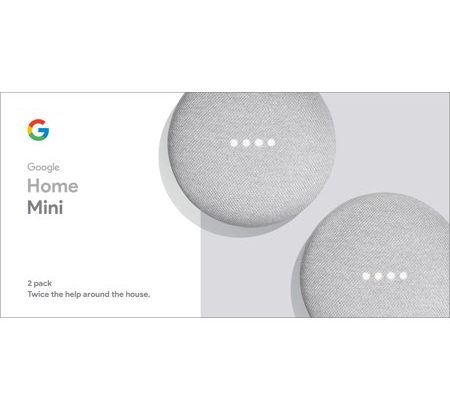 Google Home Mini – 2 pack