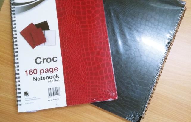 Croc 160 Page Classic Notebook Twin Wire